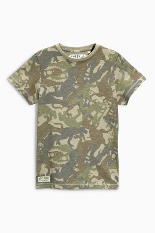 Khaki Camo T-Shirt (3-16yrs)
